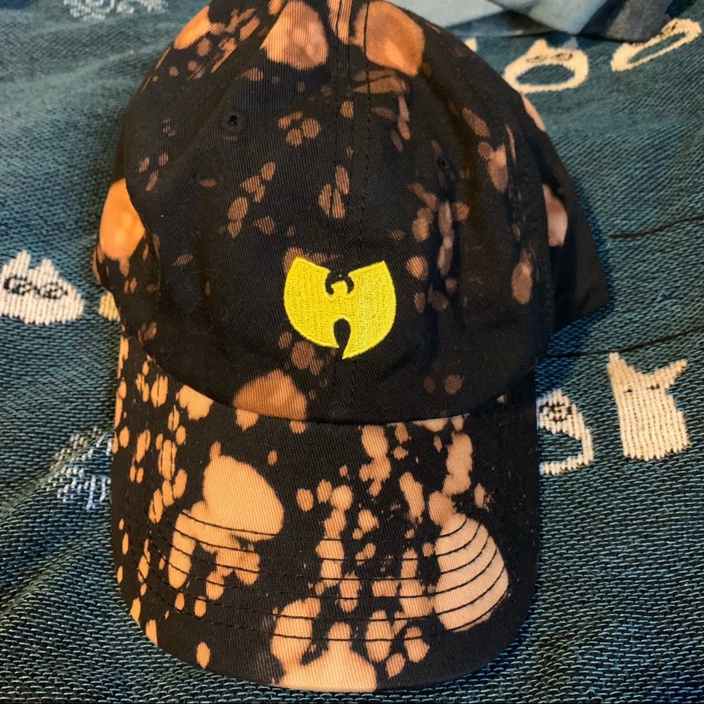 Wu-tang Bleached Dad Hat